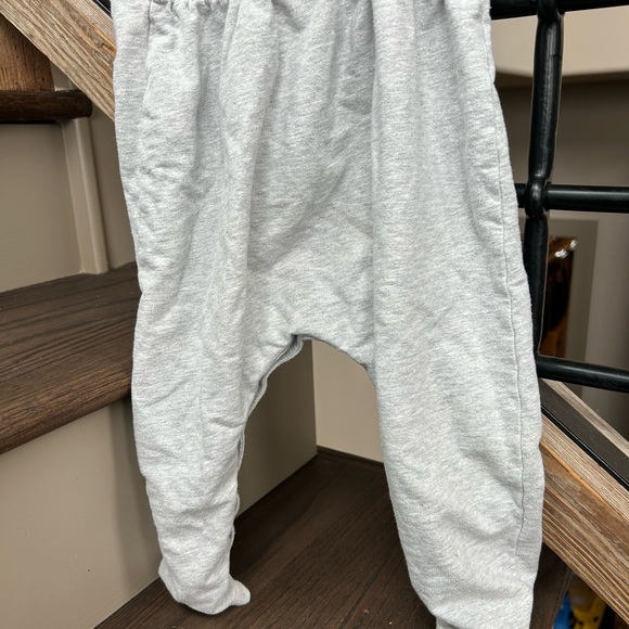 NORDSTROM grey toddler overalls adjustable straps size 18-24 months - Picture 3 of 5